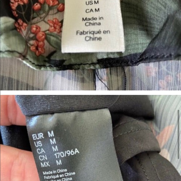 Johanna Ortiz x H&M Flounce Ruffled Floral Orchid H&M DRESS size medium - Picture 2 of 5